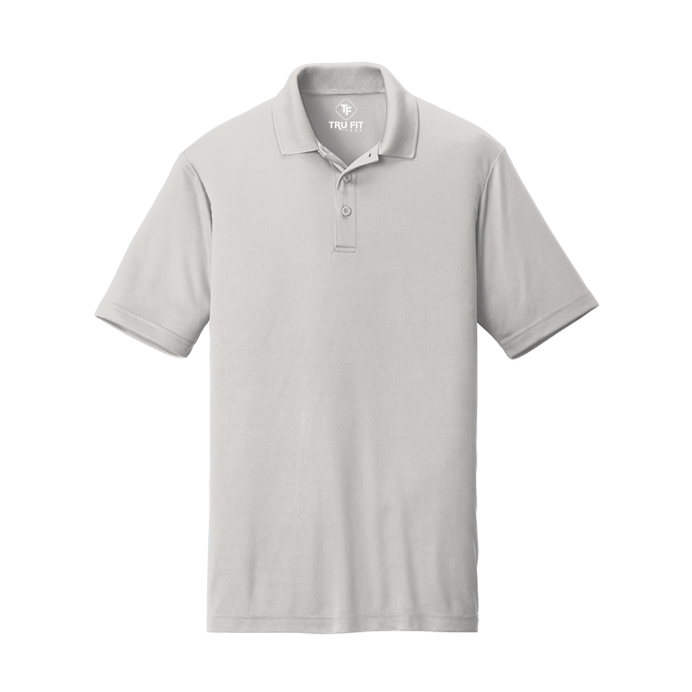 
                  
                    TruFit Active Polo Short Sleeve - S / Silver
                  
                