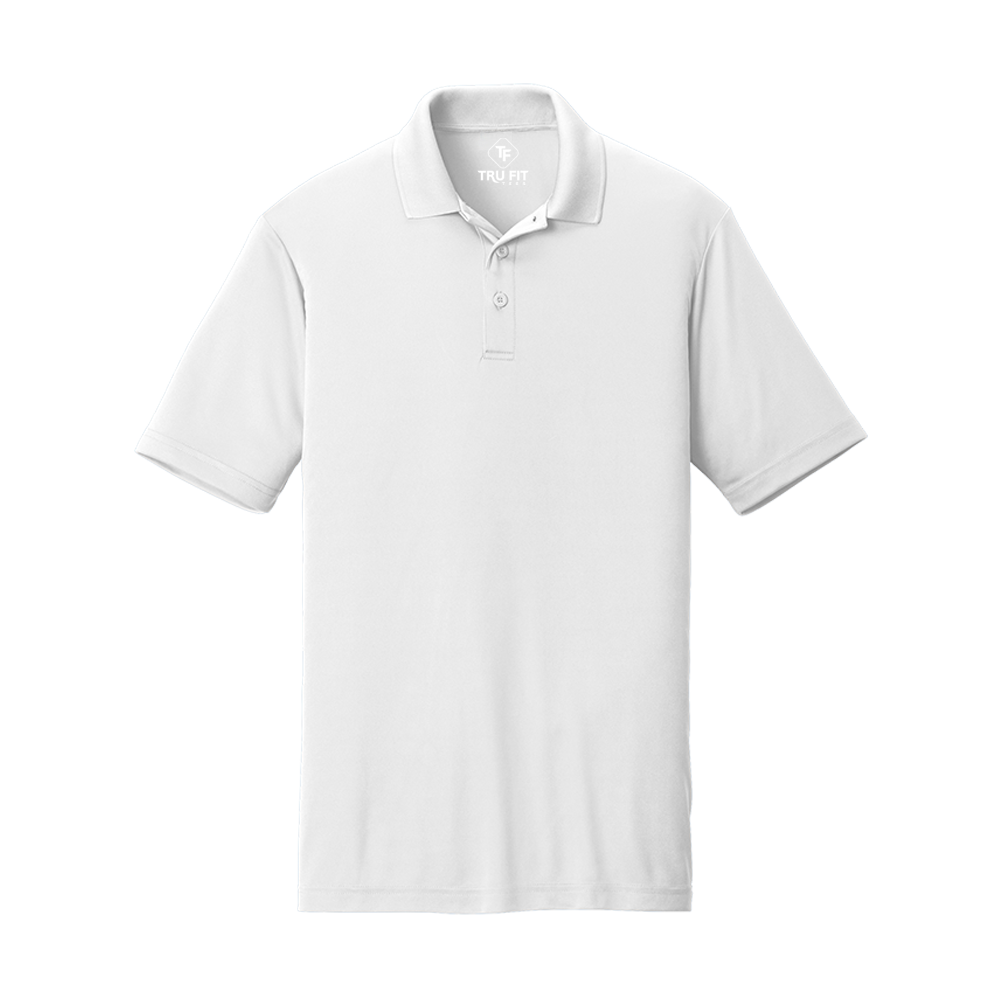 
                  
                    TruFit Active Polo Short Sleeve - S / White
                  
                