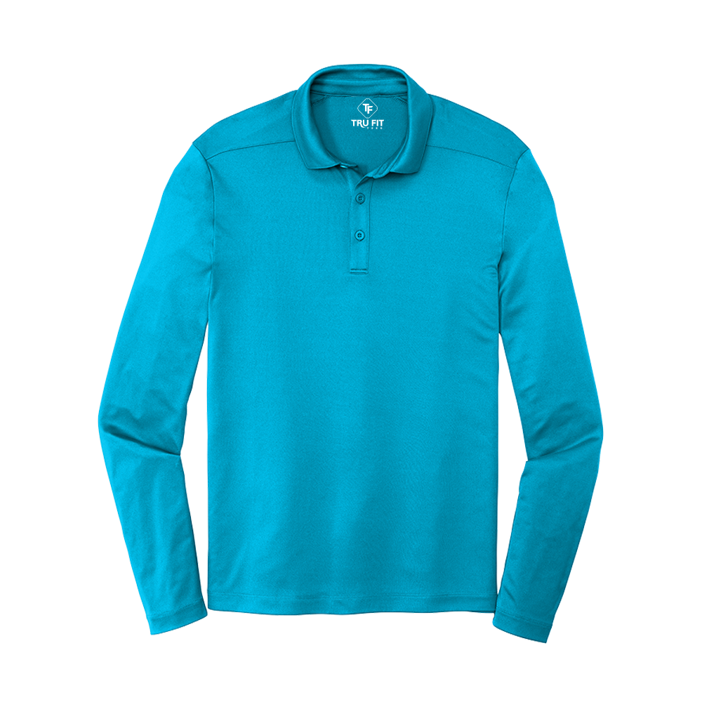 
                  
                    TruFit Active Performance Polo Long Sleeve - S / Sapphire
                  
                