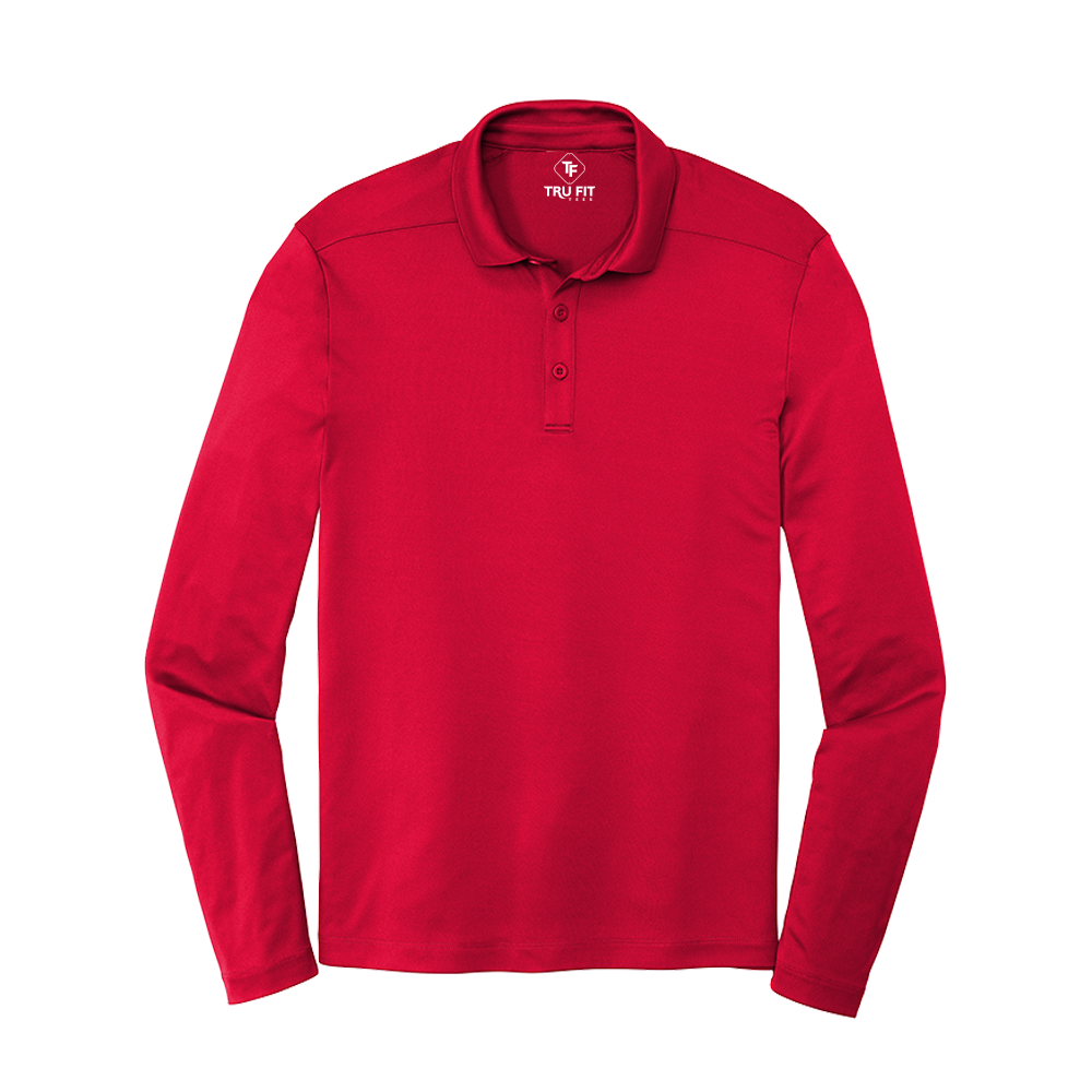 
                  
                    TruFit Active Performance Polo Long Sleeve - S / True Red
                  
                