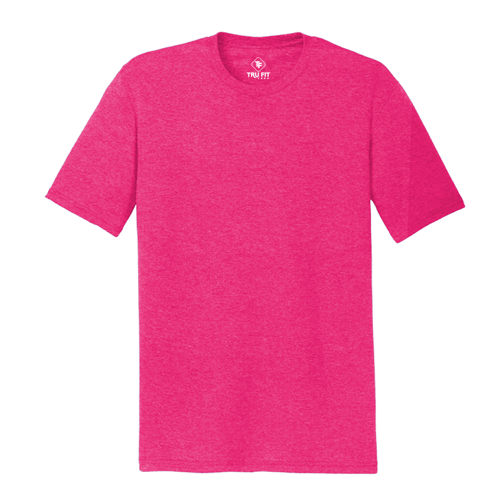 Tru Fit SOFTaf Crew T-shirts - Heathers