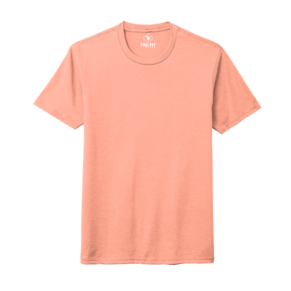 
                  
                    Tru Fit SOFTaf Crew T-shirts - Heathers - S / Dusty Peach 
                  
                