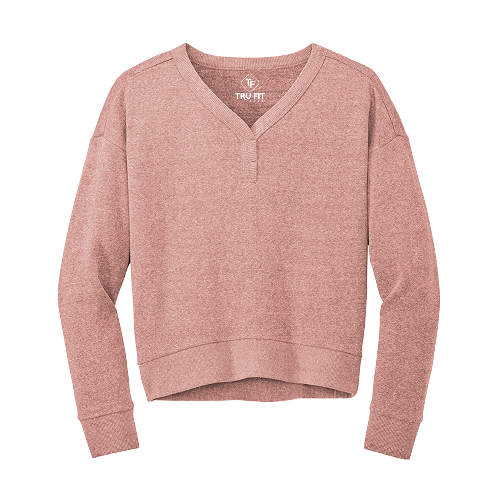 V-Neck Sweatshirt Women's 